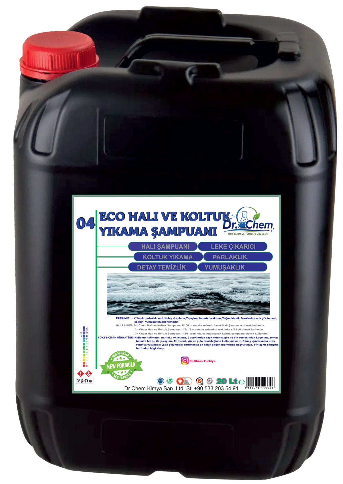 ECO HALI VE KOLTUK YIKAMA ŞAMPUANI
